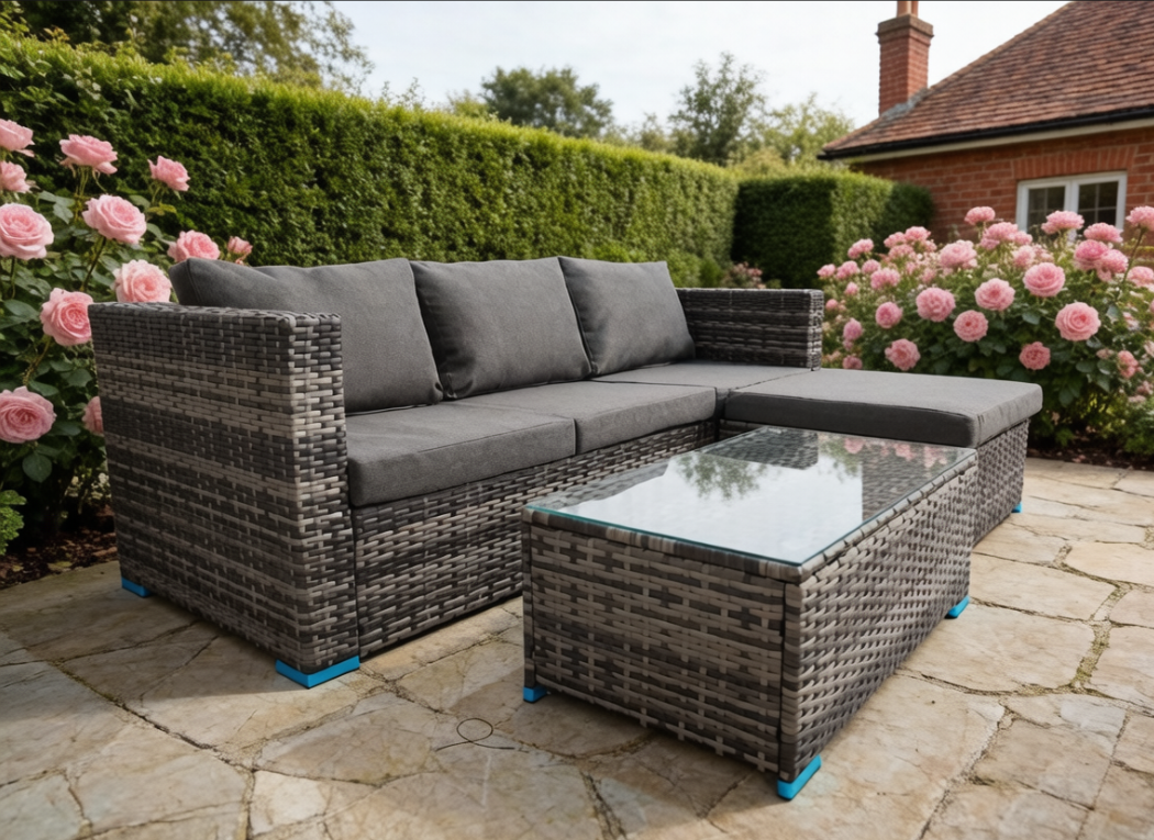 Why the PE Rattan Garden Sofa Set 3 Piece Is the Best-Selling Outdoor Lounge Set for UK &amp; EU Gardens