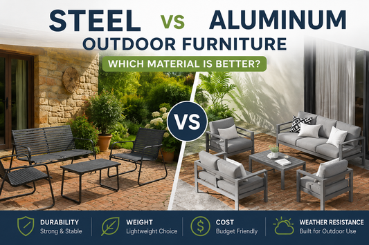 Steel vs Aluminum Outdoor Furniture: Which Material Is Better?