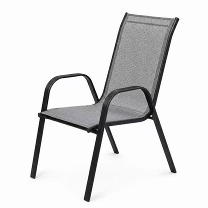 Best Selling Textilene Outdoor Chair with Stackable and Knock Down Options