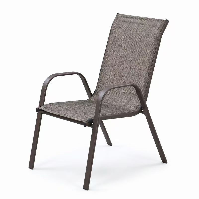 Best Selling Textilene Outdoor Chair with Stackable and Knock Down Options