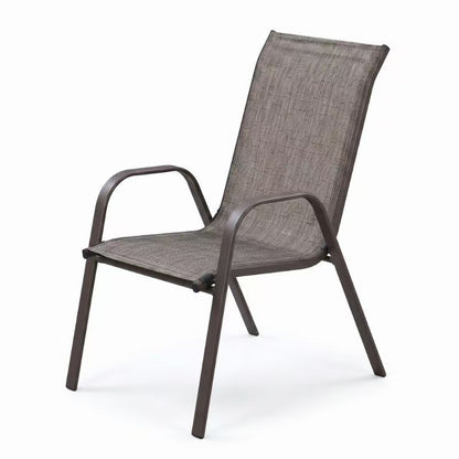 Best Selling Textilene Outdoor Chair with Stackable and Knock Down Options