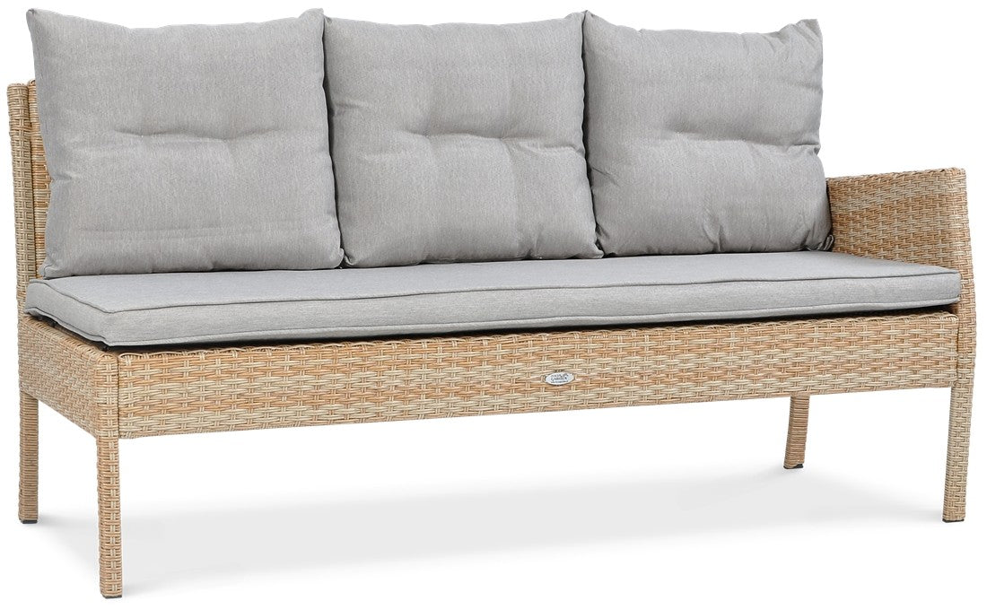 rattan garden sofa