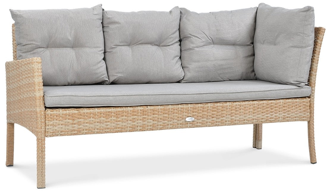 3-seat rattan sofa 
