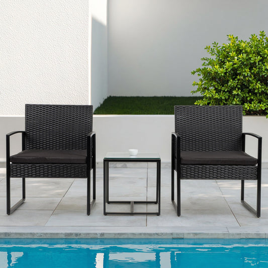 3PCS RATTAN SET 