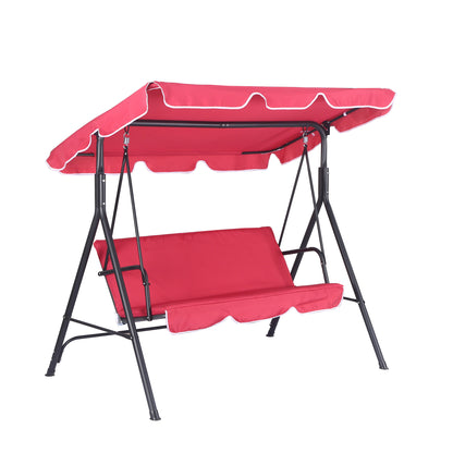 3 seat garden swing
