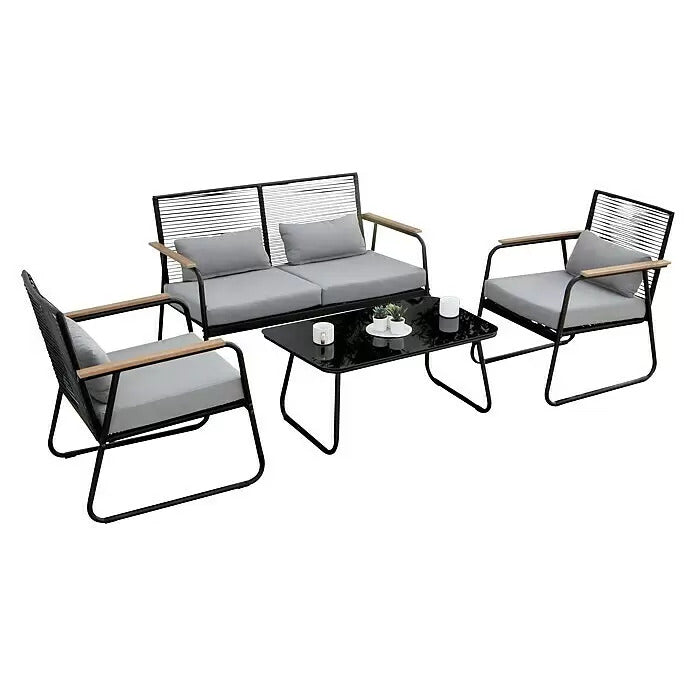 OUTDOOR RATTAN SOFA SET