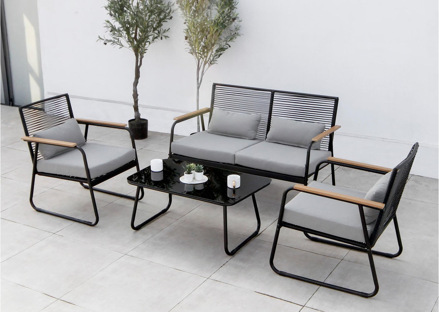 OUTDOOR SOFA SET