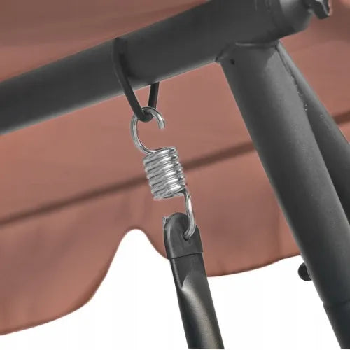 3-Person Swing For Outdoor With Canopy All Weather