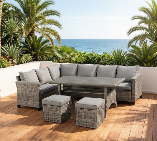 outdoor rattan sofa