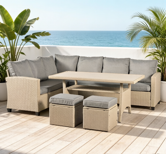 7pcs garden sofa set all weather