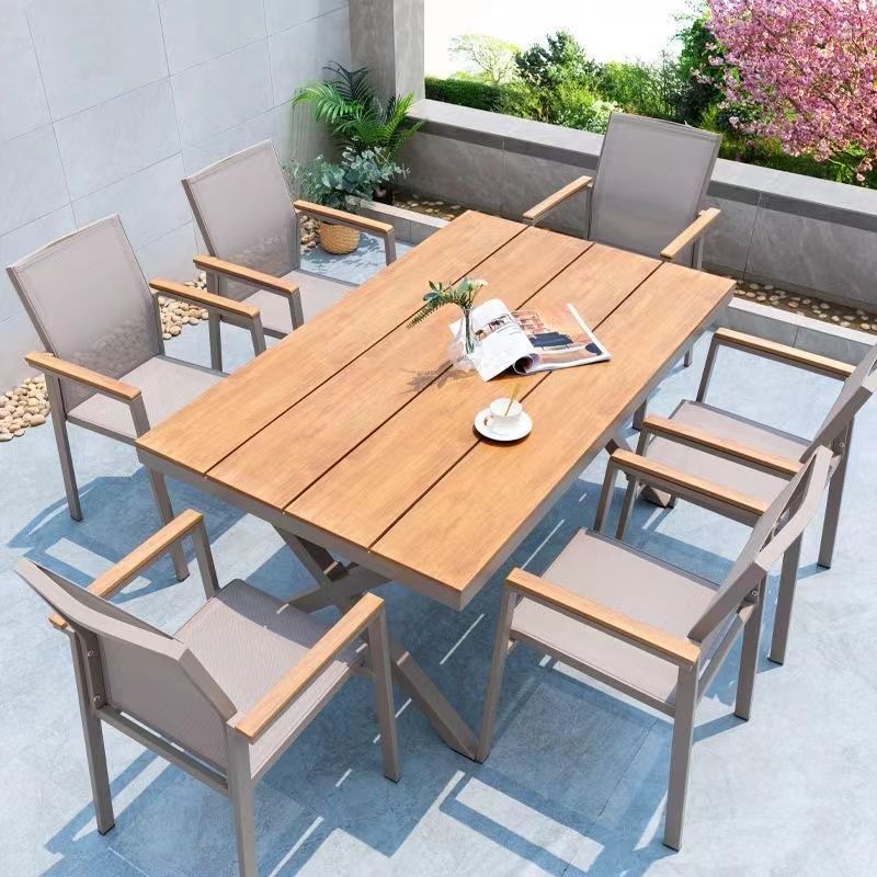 garden dinning chair with 6chairs