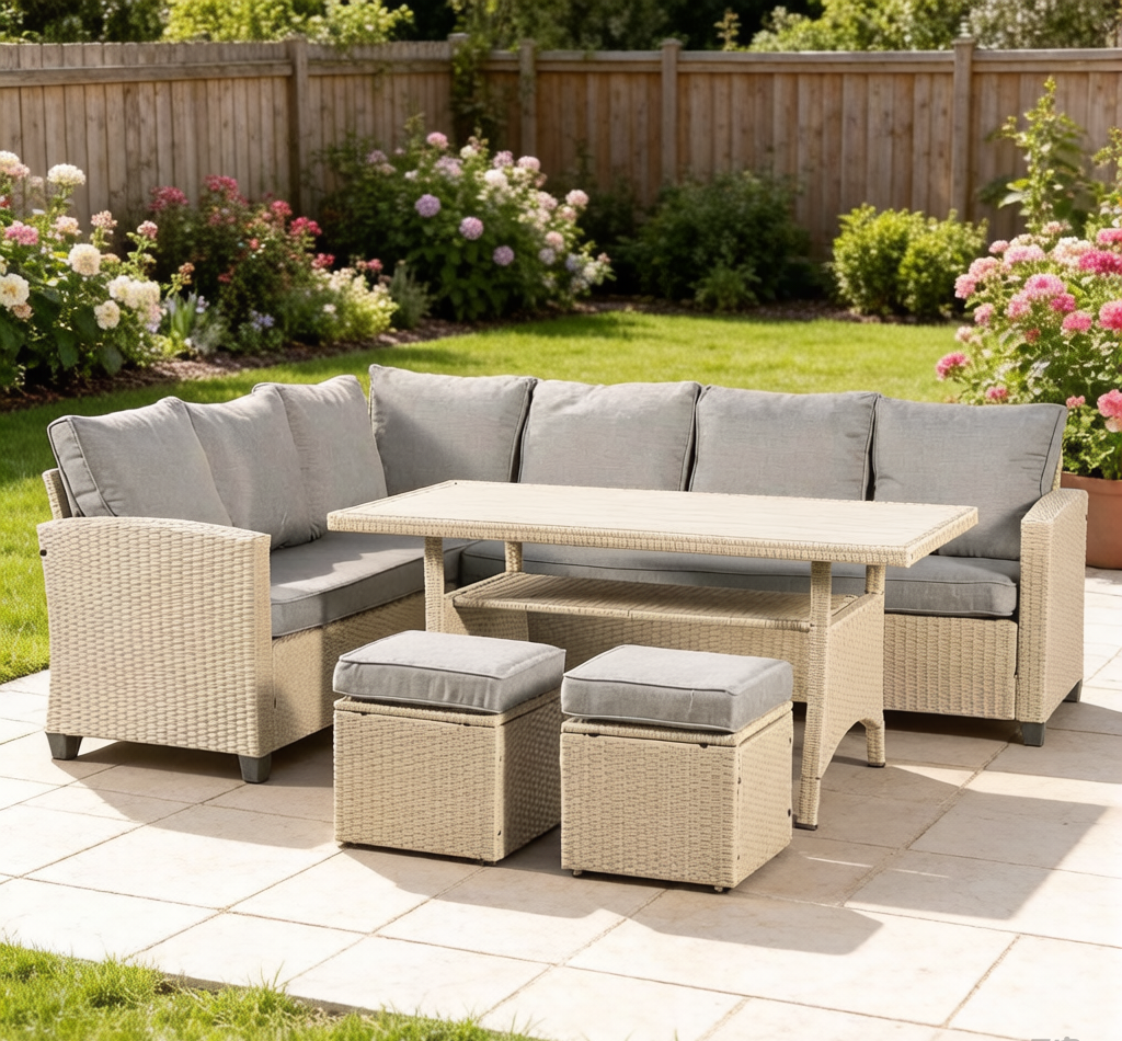 Big sofa set for patio