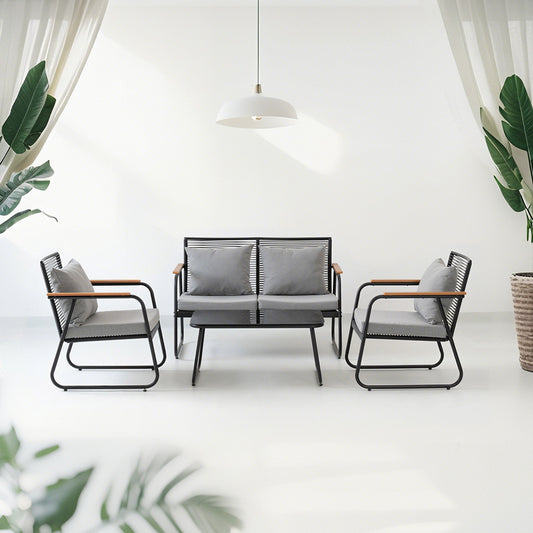 outdoor PE rattan sofa