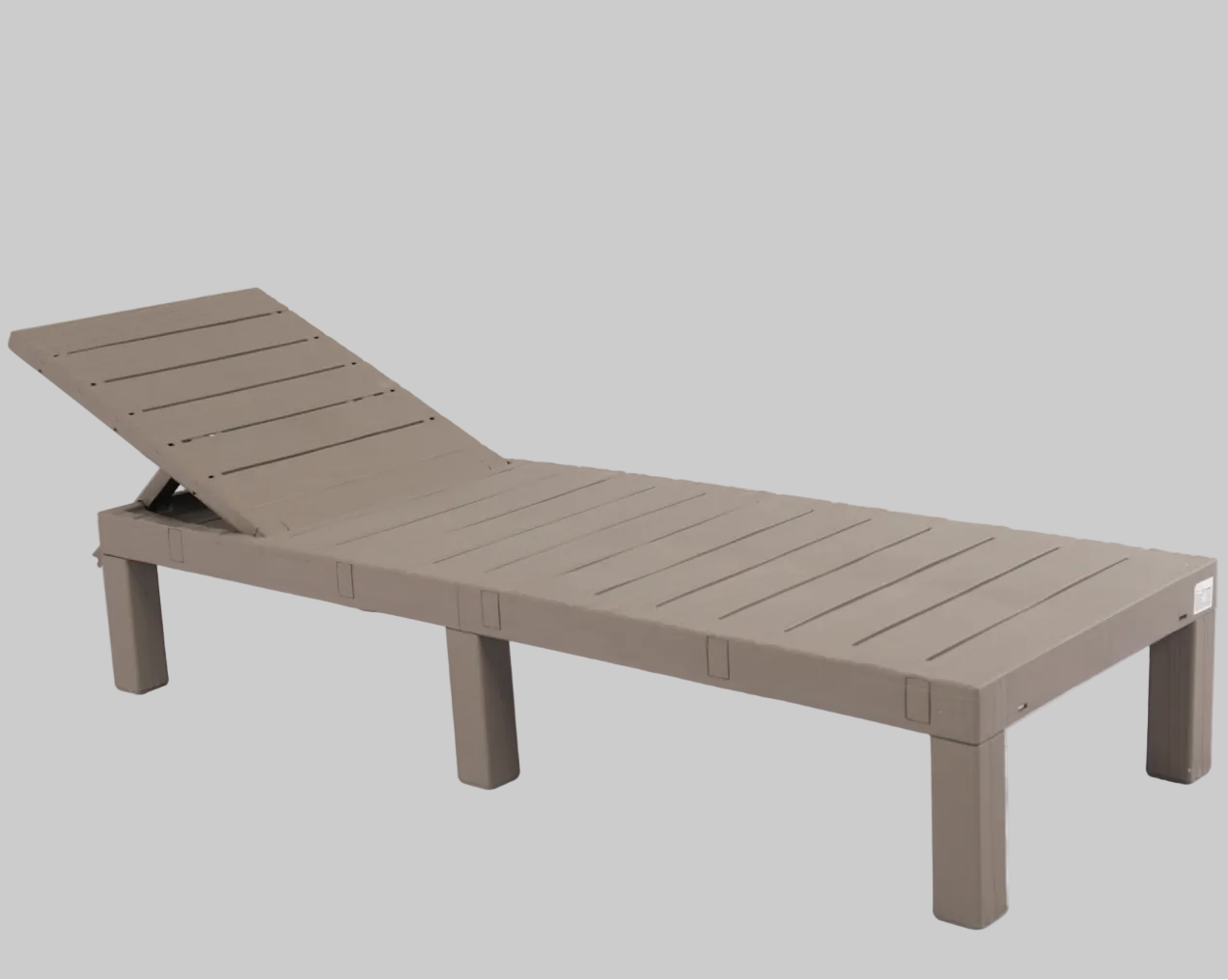 Adjustable Plastic Sun Lounger
