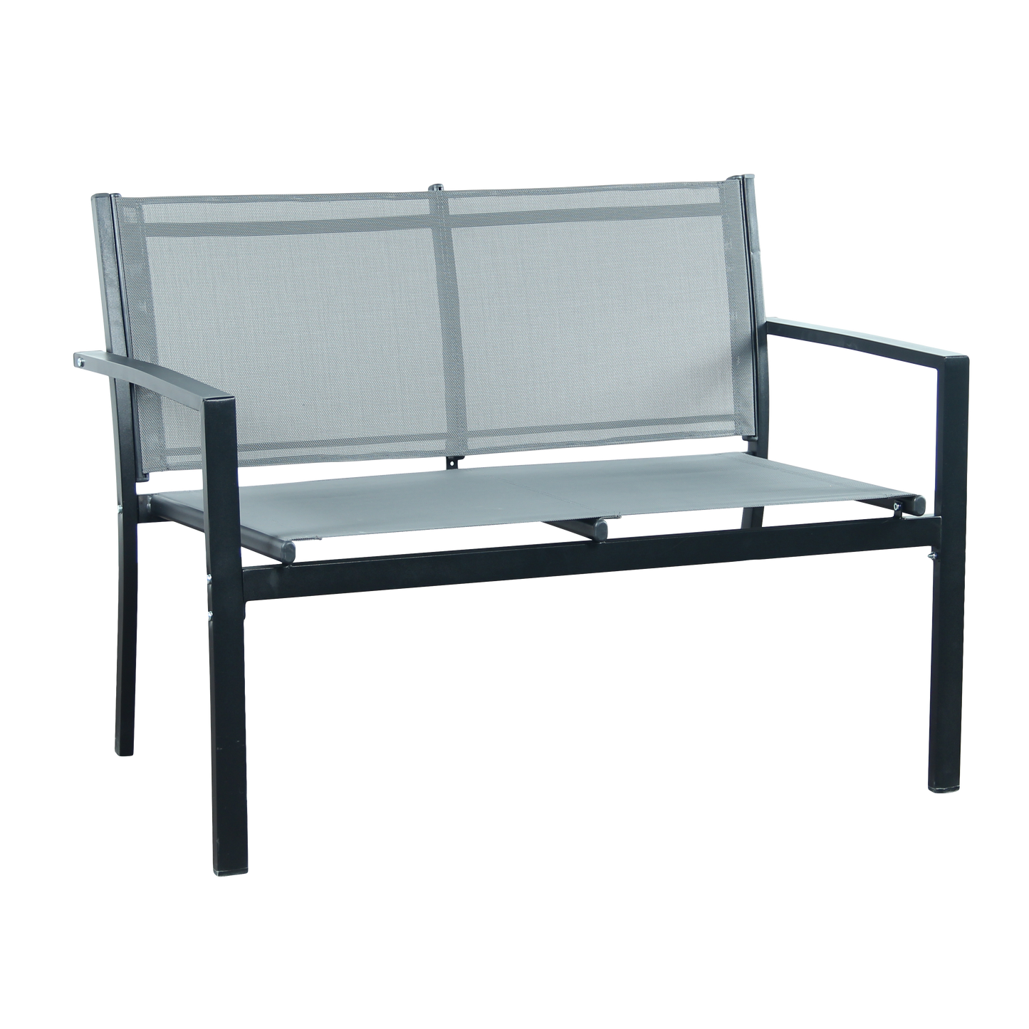 Outdoor 4-Piece Garden Set – Modern Patio Furniture with Tempered Glass Table