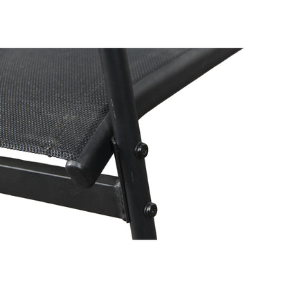 Modern Outdoor Textilene 4-Piece Patio Set – Sleek, Durable &amp; Perfect for Poolside or Balcony