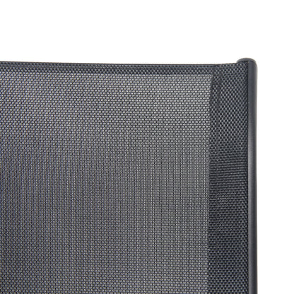 Modern Outdoor Textilene 4-Piece Patio Set – Sleek, Durable &amp; Perfect for Poolside or Balcony