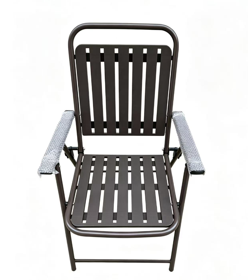 coffee color outdoor folding chair