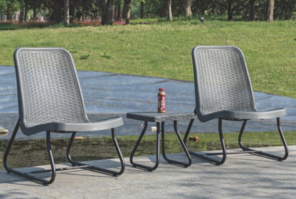 Modern garden set