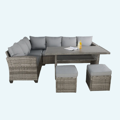 7pcs rattan sofa set 