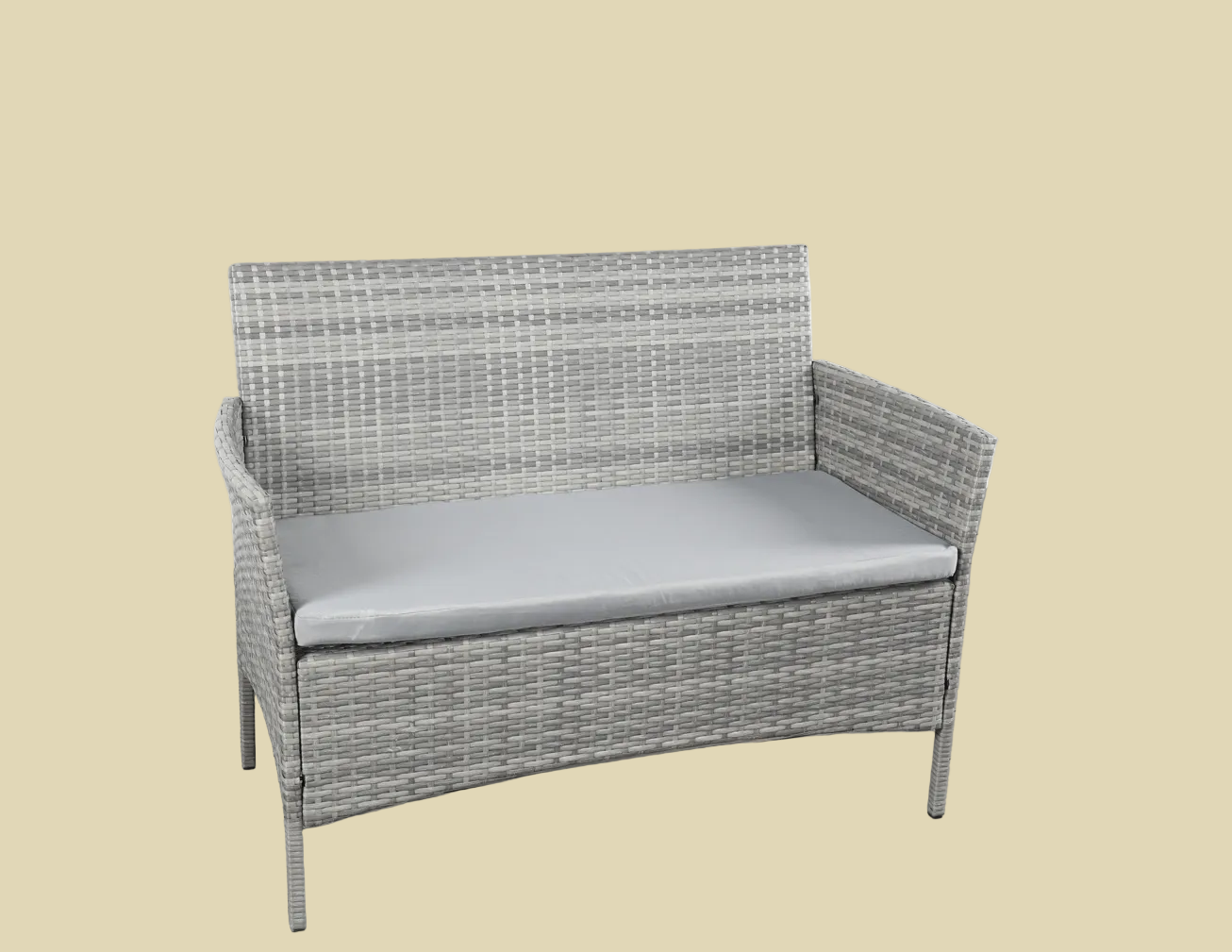 2-seat rattan chair 