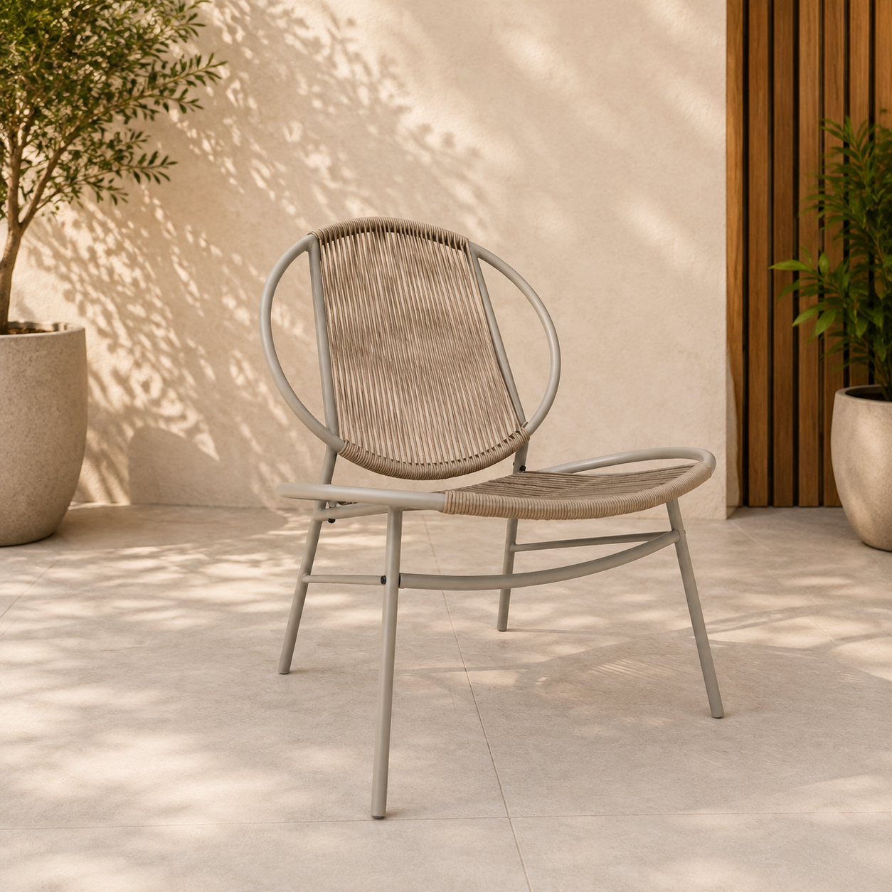 PE rattan chair