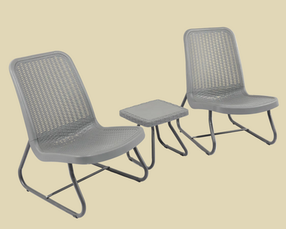 3pcs modern garden set 