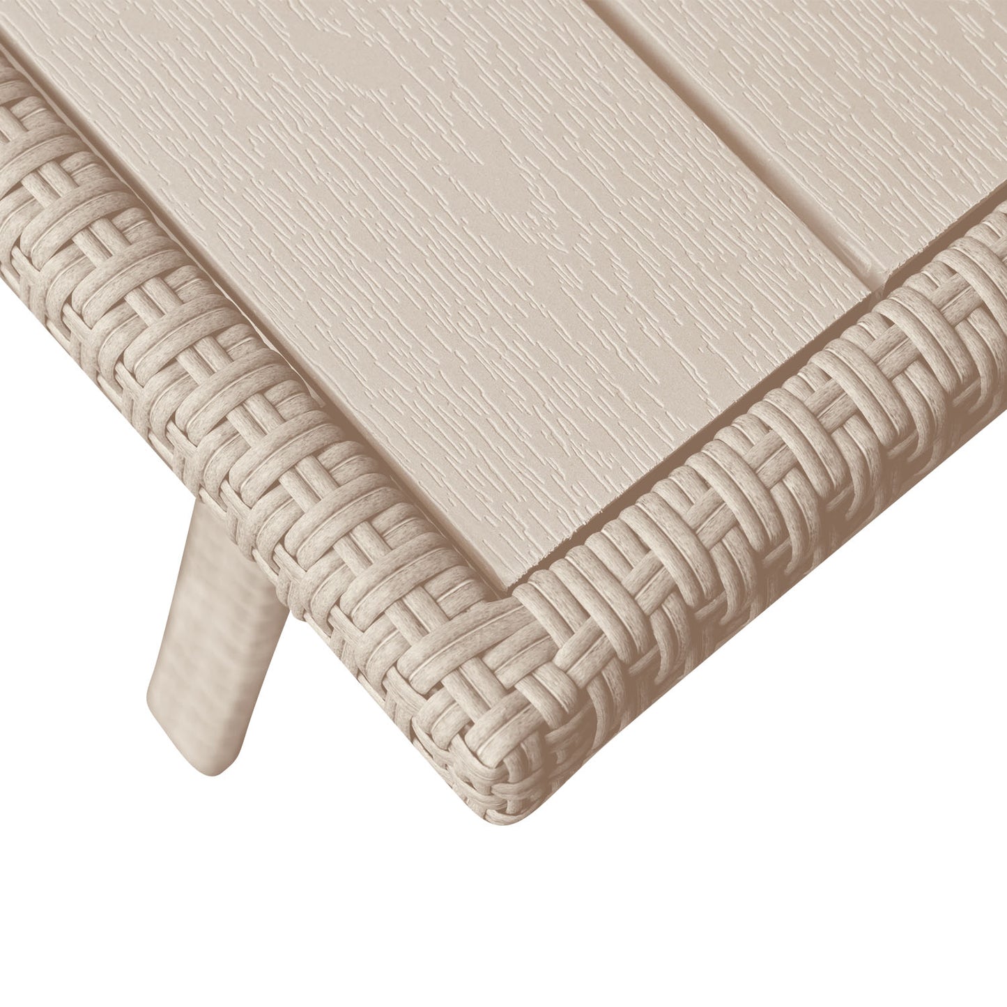 outdoor table with polywood top